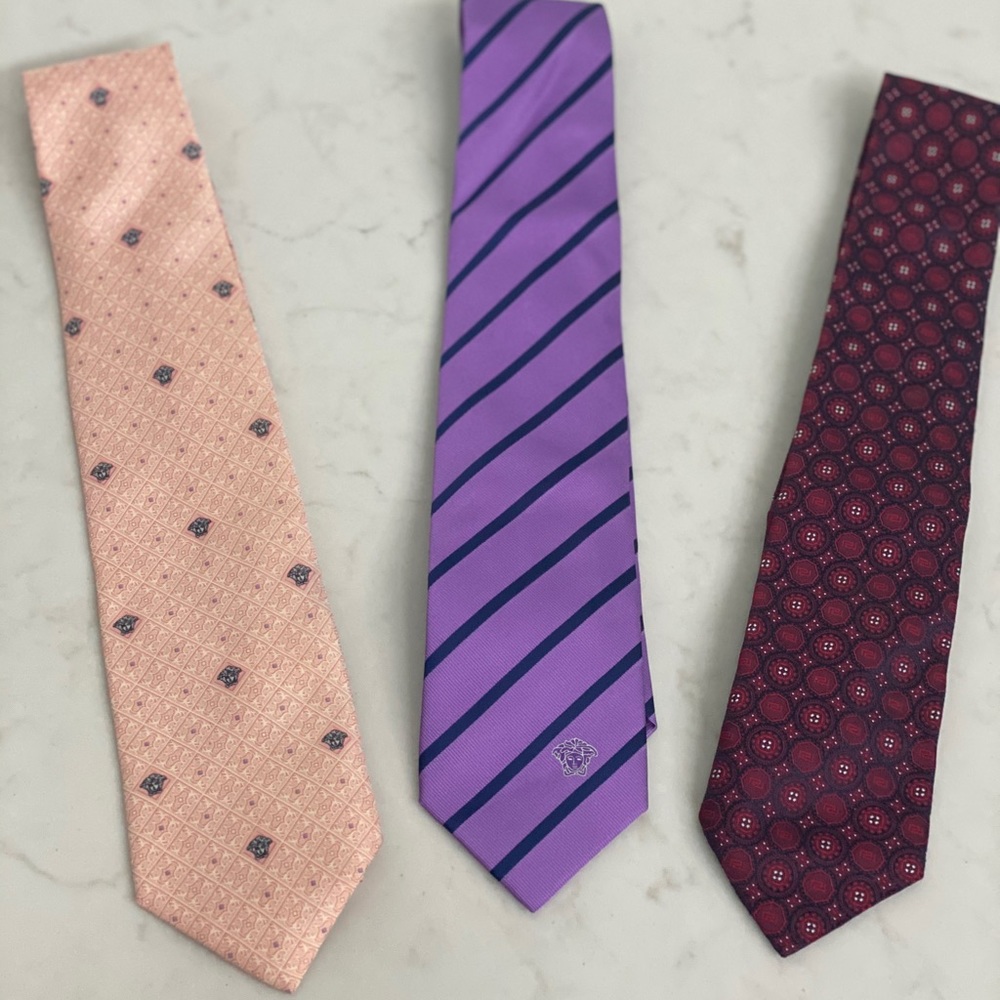 Three Versace Ties